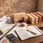 ابزارهای محاسبه تعداد آجر مورد نیاز برای اجرای نمای ساختمان.