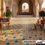 کاربرد آجر ختایی کف در فضای لوکس سنتی